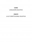 LA LEY CONSTITUCIONAL EDUCATIVA