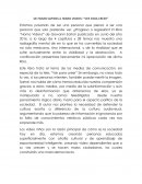 DE HOMO SAPIENS A HOMO VIDENS: “VER PARA CREER”