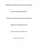 Introducción a los Derechos Humanos de los Contribuyentes