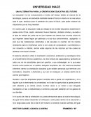 UNA ALTERNATIVA PARA LA ORIENTACION EDUCATIVA DEL FUTURO