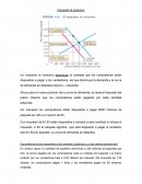 Un impuesto al consumo disminuye la cantidad que los compradores están dispuestos a pagar a los vendedores
