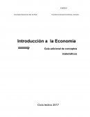 Introducción a la Economía Guía adicional de conceptos matemáticos