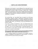 CARTA A UN JOVEN PROFESOR . LA ESCUELA COMO INSTITUCION DEL ENCUENTRO DE LA ALTERIDAD