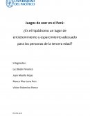 TRABAJO FINAL SOCIO UP Juegos de azar en el Perú