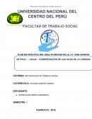 PLAN DE PRACTICA DEL ADULTO MAYOR EN LA I. E “SAN VICENTE DE PAUL” – JAUJA – CONGREGACIÓN DE LAS HIJAS DE LA CARIDAD