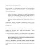Teoría crítica de los medios de comunicación