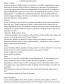Conflictos internacionales. Rusia – Crimea. Kurdos . Islam entre otros