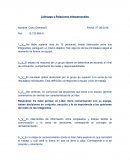 Liderazgo y Relaciones Interpersonales