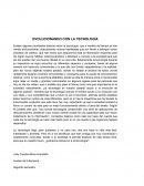 EVOLUCIONANDO CON LA TECNOLOGÍA
