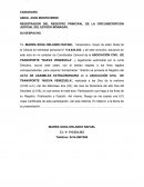 ELABORACION DE ASOCIACIN CIVIL DE TRANSPORTE EJEMPLO