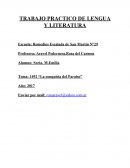 TRABAJO PRACTICO DE LENGUA Y LITERATURA