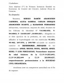 Revisión de Medida Cautelar