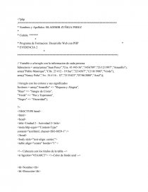 Arreglos con php - Actividad 2 desarrollo web con php - sena virtual. Página 1