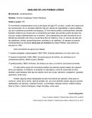 Analisis del movimiento contemporaneo