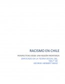 RACISMO ¿Son los chilenos incapaces de aceptar la diversidad cultural?