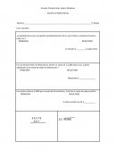 Examen de Matemáticas