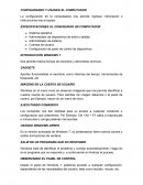 CONFIGURANDO Y USANDO EL COMPUTADOR