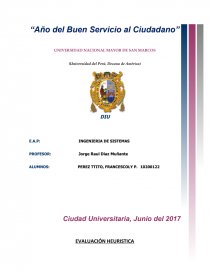 Evaluacion heuristica. Página 1