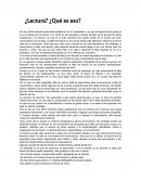 ¿Lectura? ¿Que es eso?