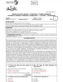 PRUEBA DE NIVEL LENGUA Y LITERATURA / PRIMER SEMESTRE CONTENIDO: HÉROES Y HEROÍNAS /NARRACIÓN / C. LECTORA / ORTOGRAFÍA