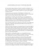 UN BUEN DESARROLLO PSICOLOGICO Y NUTRICIONAL PARA EL PERU