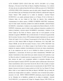 Acto de estipulaciones y convenciones a fines de divorcio por mutuo consentimiento