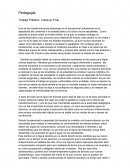 Pedagogía Trabajo Práctico: Coloquio Final