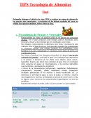 TIPS Tecnología de Alimentos