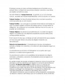 El trabajo humano es toda actividad realizada por el hombre con su esfuerzo fisico