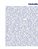 FOLKLORE, II.FOLKLORE RELIGIOSO