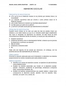 Abandono escolar preguntas de investigación
