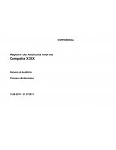 REPORTE EJECUTIVO DE AUDITORIA INTERNA