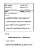 UNIDADES MÓVILES HACIA LA TRANSFORMACIÓN