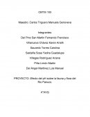 PROYECTO: Efecto del pH sobre la fauna y flora del Rio Panuco