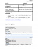Fundamentos y mercadotecnia estrategica Actividad: Ejercicio 1 Foro integración de grupo