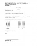 Acta de entrega de papelería