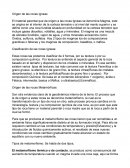 Origen de las rocas Igneas