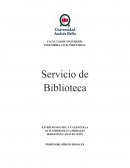 Simulacion de proceso bibliotecas