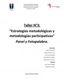Estrategias metodológicas y metodologías participativas