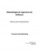 Manual de Procedimientos Proyecto Homebanking