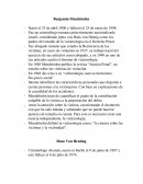 Biografias criminologos Benjamín Mendelsohn Hans Von Henting