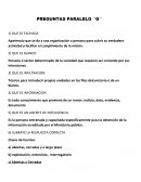 PREGUNTAS PARALELO ´´G´´ SISTEMATIZACIÓN, ANÁLISIS, AMENAZA RIESGOS, CONFLICTOS