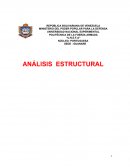 ANÁLISIS ESTRUCTURAL