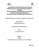 La investigación y la práctica docente, un proceso metodológico