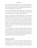 Definición ensayo. PARTES DE UN ENSAYO