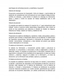 Equiver SISTEMAS DE INTEGRACION DE LA EMPRESA “EQUIVER”