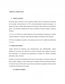 Análisis de variables macro