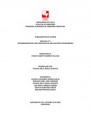 PRÁCTICA N° 1 DETERMINACIÓN DEL PESO ESPECÍFICO DE UNA SUSTANCIA DESCONOCIDA