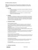 PREPARACIÓN DE UNA SOLUCIÓN VALORADA DE HIDRÓXIDO DE SODIO y ÁCIDO CLORHÍDRICO Y DETERMINACIÓN DEL CONTENIDO ÁCIDO ASCÓRBICO EN UN TABLETA DE REDOXÓN