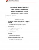 COMPONENTES PARA EL TRABAJO DE TITULACIÓN